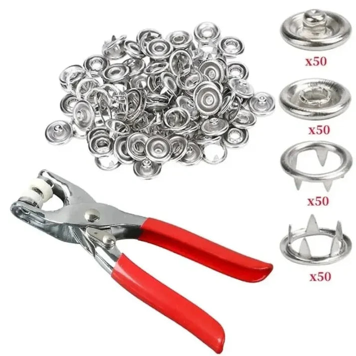 Tich Button Machine With 50 Pcs Button