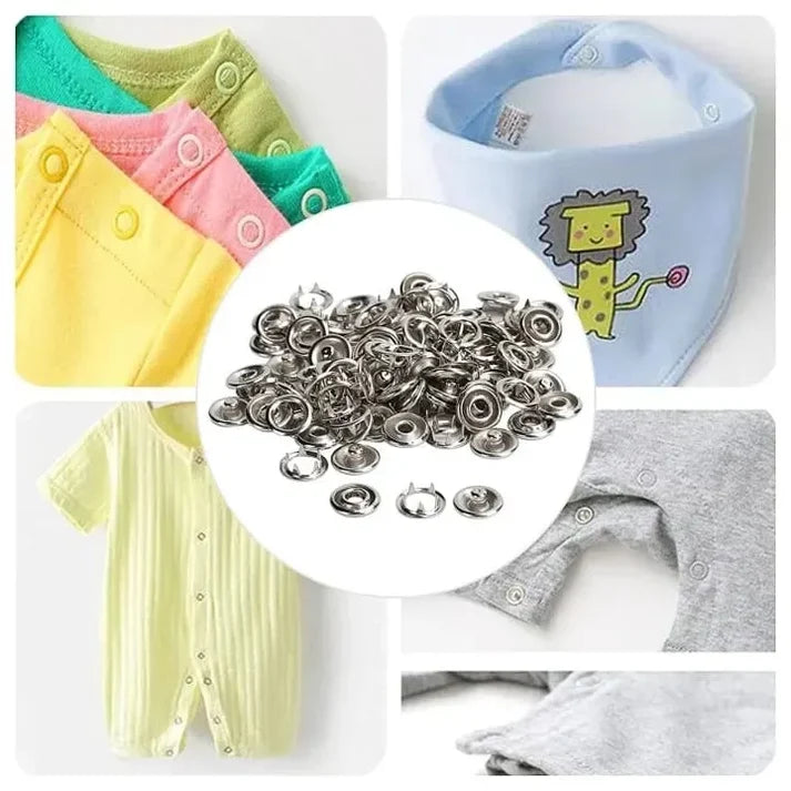 Tich Button Machine With 50 Pcs Button