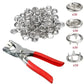 Tich Button Machine With 50 Pcs Button